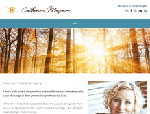 Tablet Screenshot of catherinemaguire.com